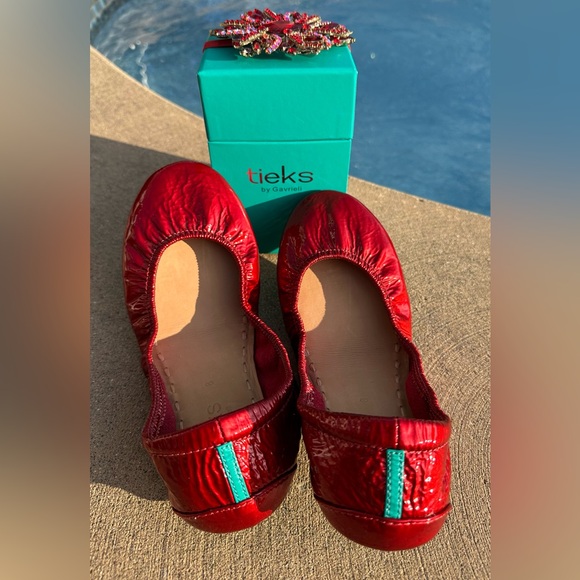 Red Diamond Tieks Special Edition - Picture 3 of 8